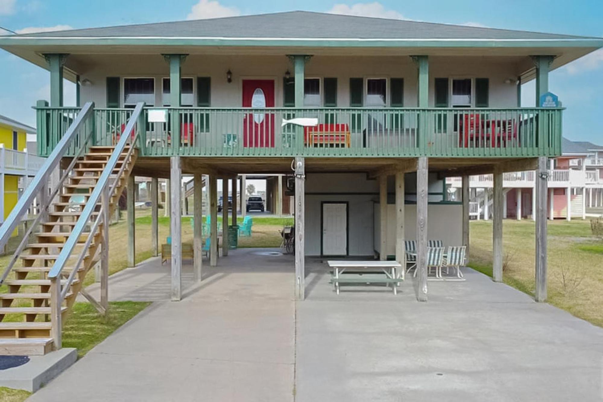 Вилла Escape From The Storm Bolivar Peninsula Экстерьер фото