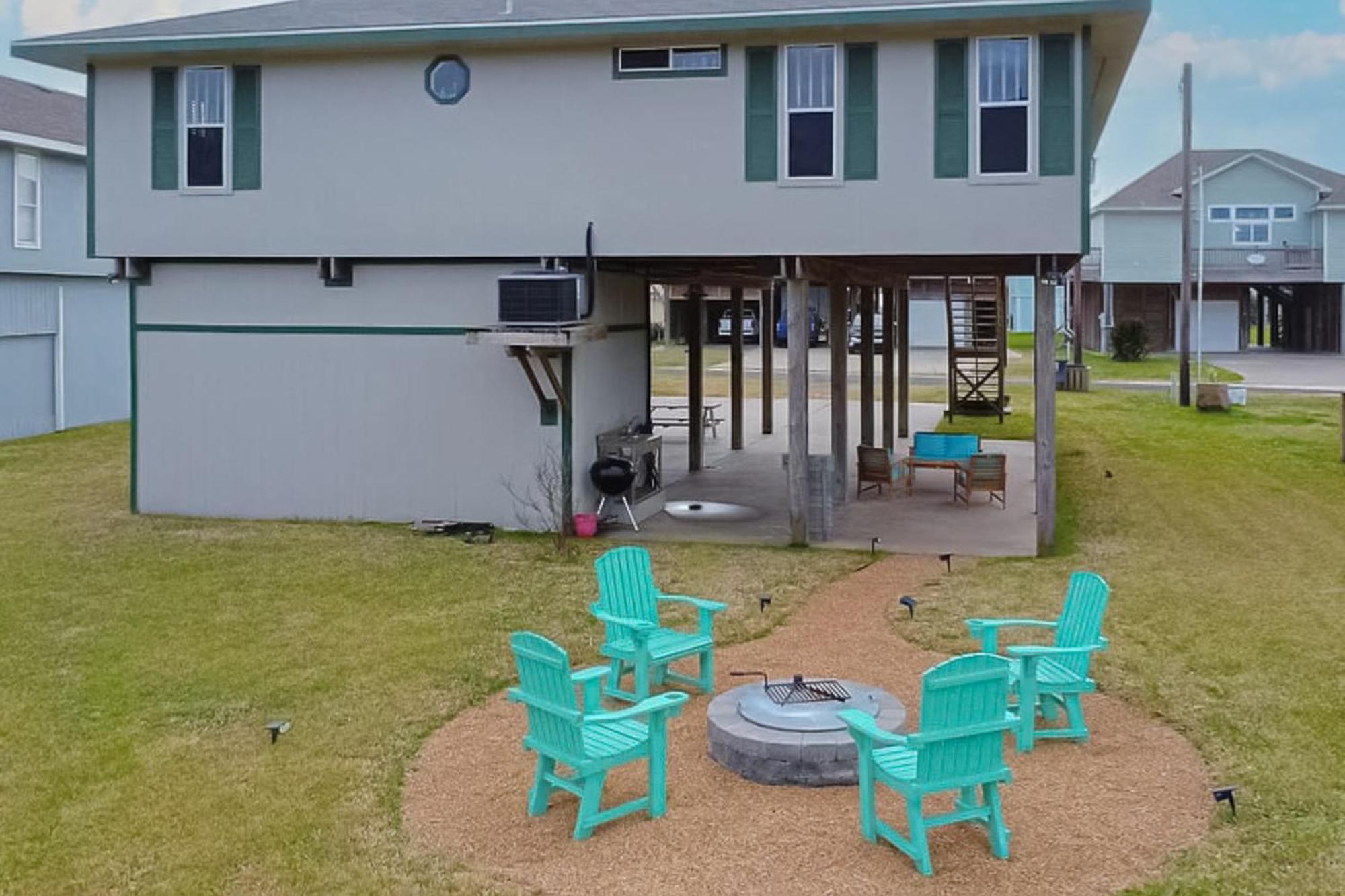 Вилла Escape From The Storm Bolivar Peninsula Экстерьер фото