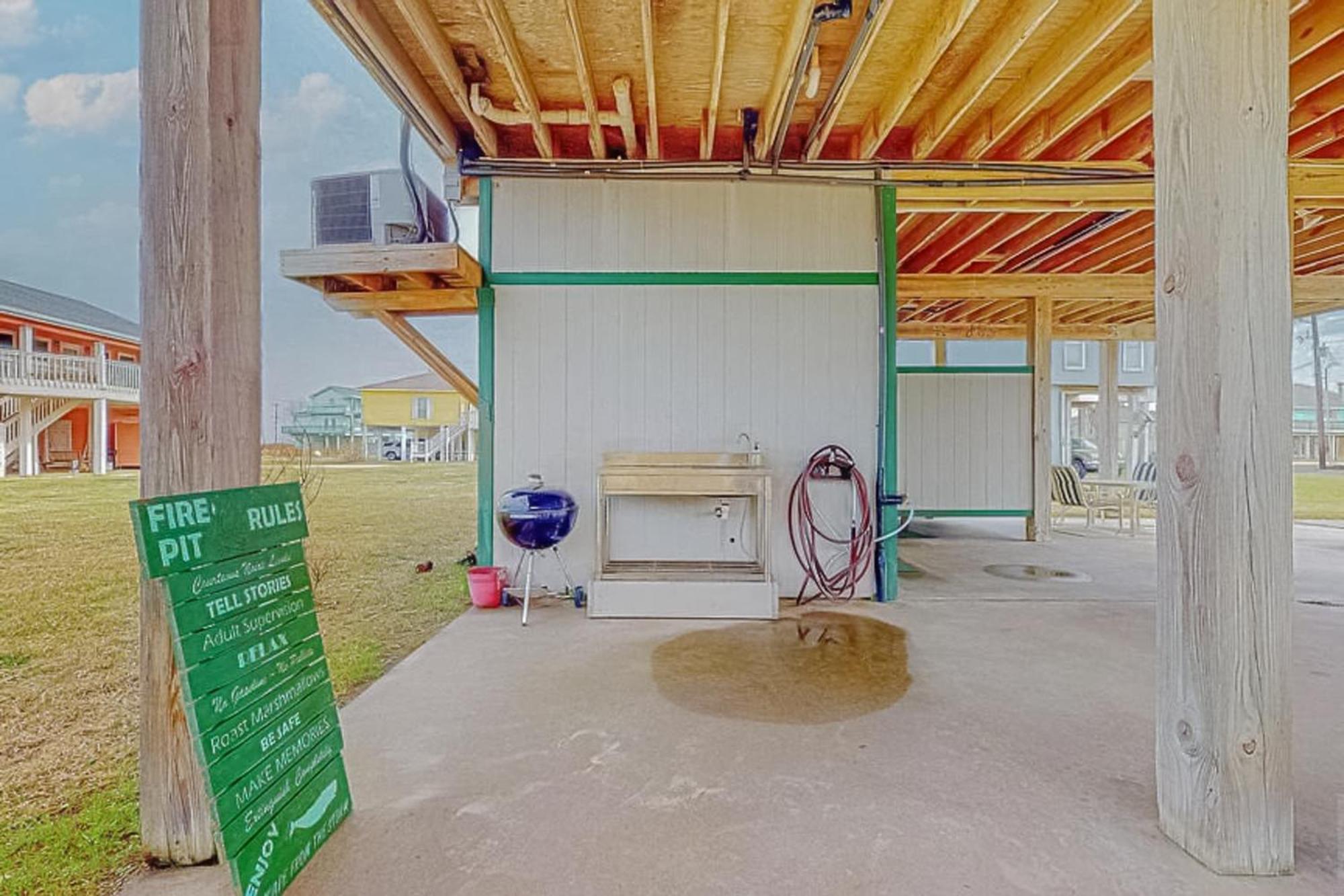 Вилла Escape From The Storm Bolivar Peninsula Экстерьер фото